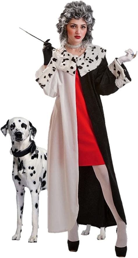 The Best Costume Cruella De Vil Adult Costume Uk Clothing