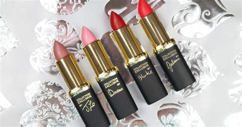 L Oreal Collection Exclusive Lipsticks Nudes And Reds Sophia Meola A Beauty Fashion