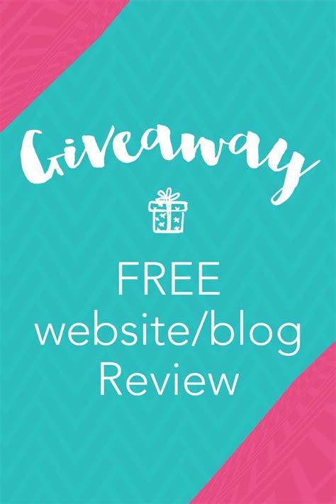 Who Doesnt Love A Good Giveaway Free Blog Websites Free Website Blog