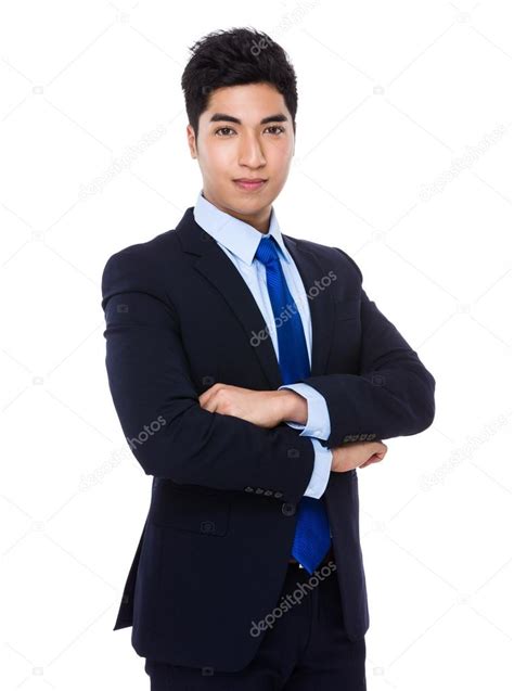Asian Handsome Businessman In Business Suit Stock Photo By ©leungchopan