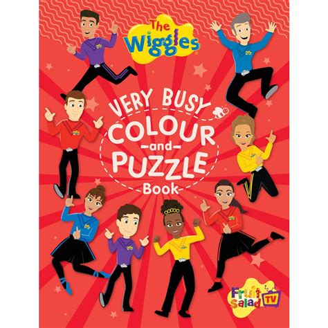The Wiggles Very Busy Colouring And Puzzle Book Big W