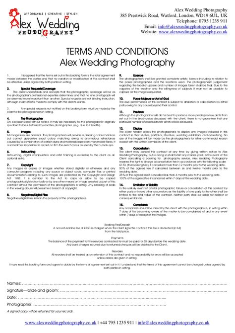 Fill, sign and send anytime, anywhere, from any device with pdffiller. Wedding Photography Booking Form and Contract 2014