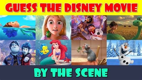 guess the disney movie by the scene disney quiz youtube