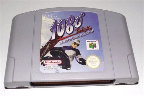 1080 Snowboarding Ten Eighty N64 Nintendo 64 For Sale Online Ebay