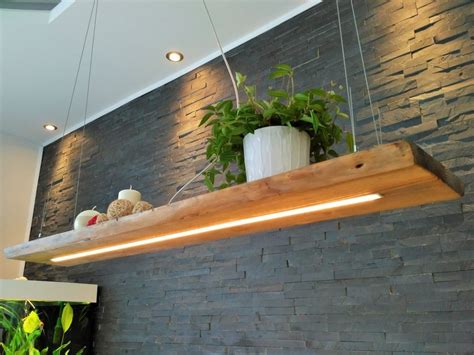 Bauen mit paletten als idee fuer lampe selber machen freshouse. LED Hängelampe Pendelleuchte aus Holz Nussbaum Hängeleuchte Haengelampe A+Natur | Möbel & Wohnen ...