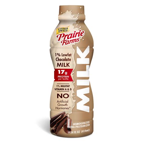 Lowfat Chocolate Milk Uht Prairie Farms Dairy Inc