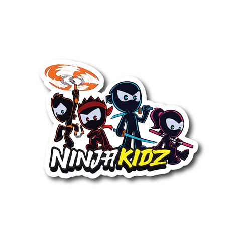 Ninja Kidz Cartoon Decals © Ninja Kidz Tv