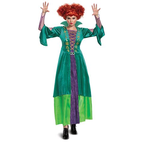 Disneys Hocus Pocus Adult Deluxe Wini Halloween Costume Exclusive