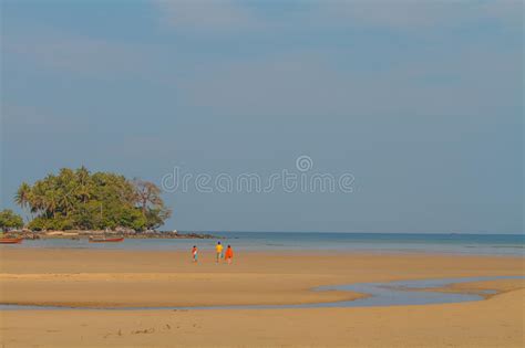 Phuket Nai Yang Beach At Low Tide Stock Image Image Of Natural Close