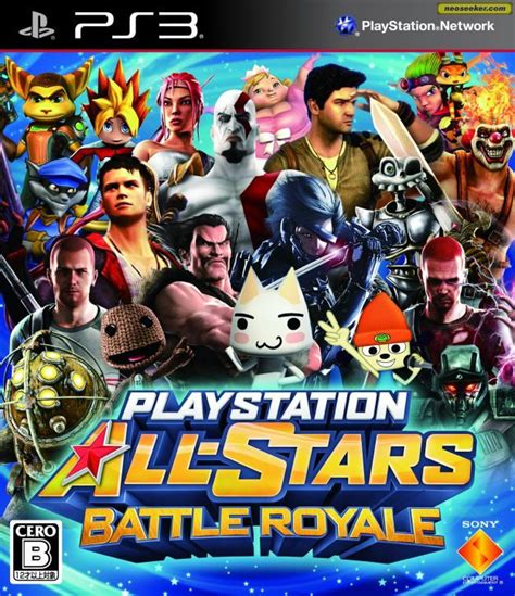 Playstation All Stars Battle Royale Ps3 Front Cover