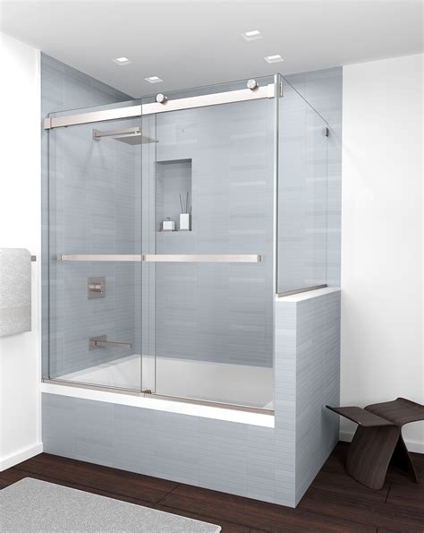 Bathtub Shower Doors Bathtub Shower Combo Glass Shower Doors Bathtub With Glass Door Glass