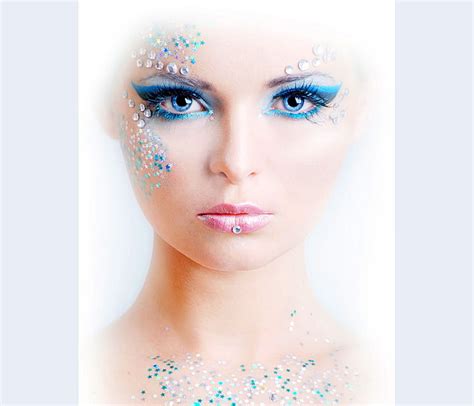 1920x1080px 1080p Free Download Beauty Blue Makeup Jewels Blue