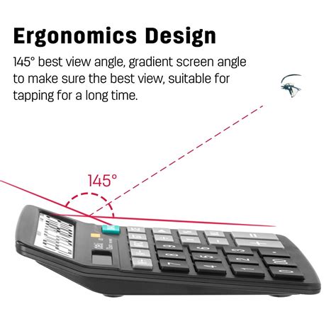 Calculator Deli Standard Function Desktop Basic Calculators With 12