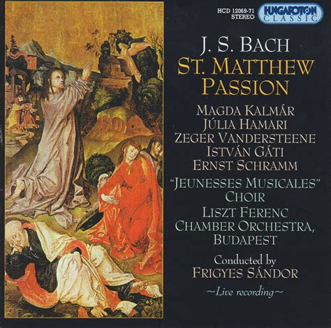 Eclassical Bach Js St Matthew Passion