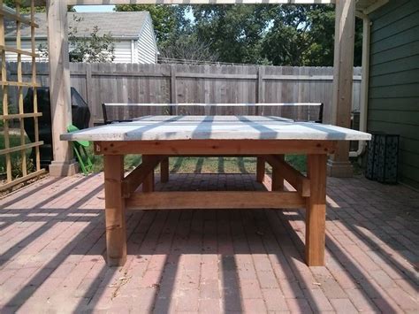 7 Best Homemade Diy Ping Pong Table Plans Ppb