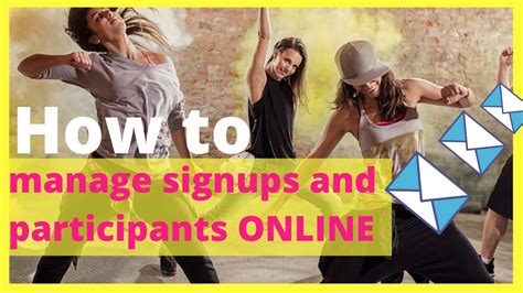 live stream fitness classes but how to market and manage signups youtube