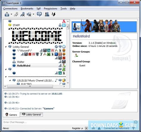 Windows 10 Tutorial De Teamspeak 3 Client Installieren Youtube Gambaran