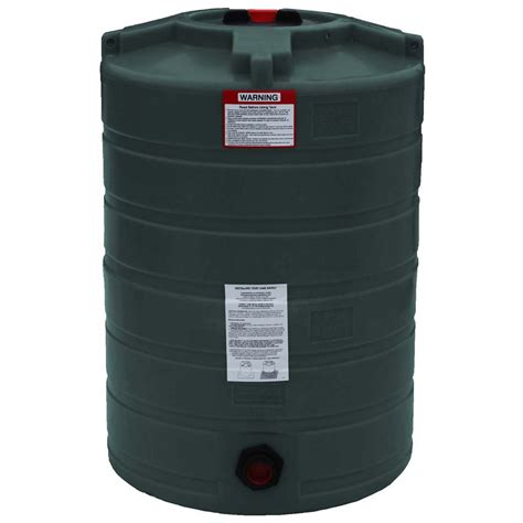 100 Gallon Vertical Water Storage Tank Enduraplas Tlv00100dg