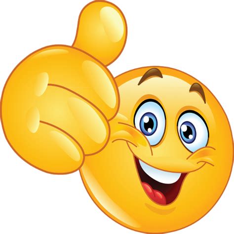 Download Emoticon Thumb Double Button Smiley Emoji Signal