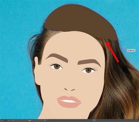 How To Draw A Face In Illustrator Easy Tutorial