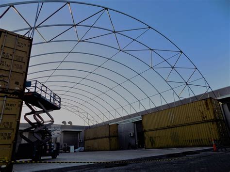 Custom 25m X 34m Container Dome Rivergate Marina Brisbane Container