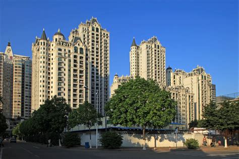 中国広州市のお城のようなマンション 超高層マンション・超高層ビル