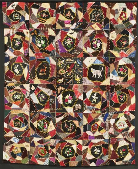 Philadelphia Museum Of Art Collections Object Crazy Quilt