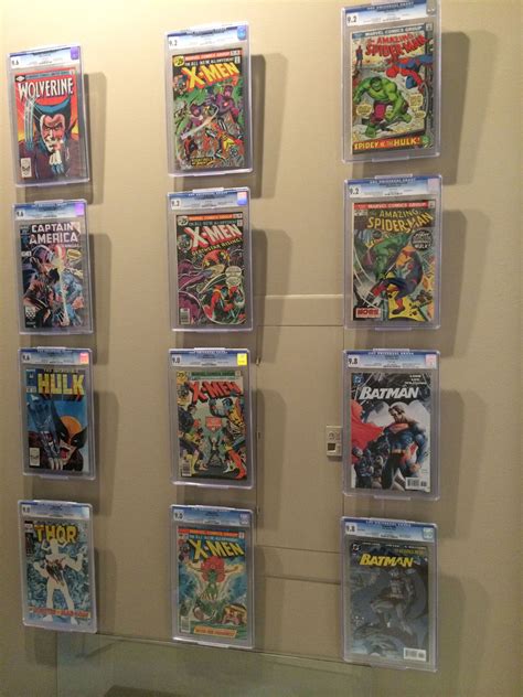 Great Use Of The Comicmounts For One Of Our Guests Cgc Collection The