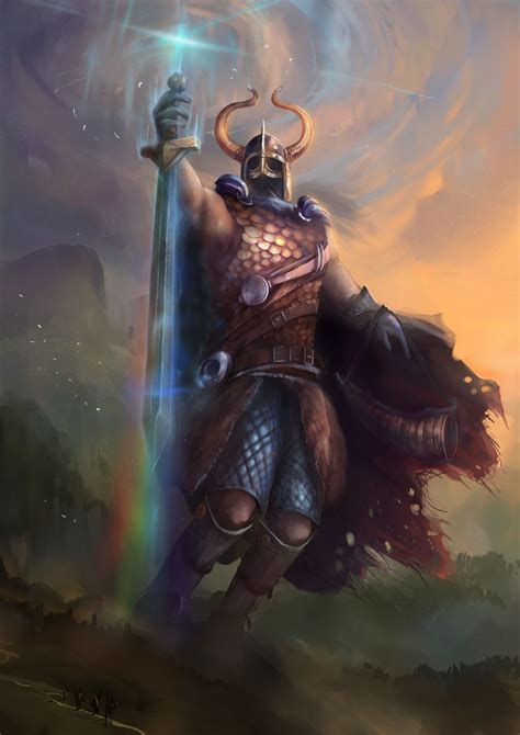 Heimdallr El Dios Guardián Del Bifrost En La MitologÍa NÓrdica