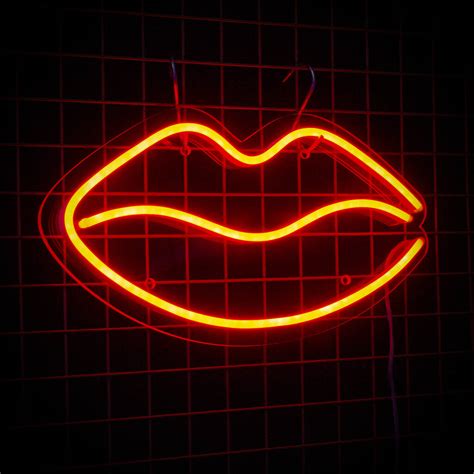 Neon Lips By Marvellous Neon