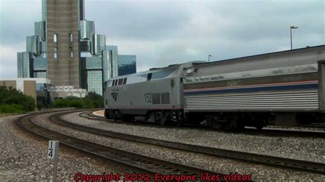Amtrak 152 Texas Eagle Arrives Dallas Union Station © Youtube