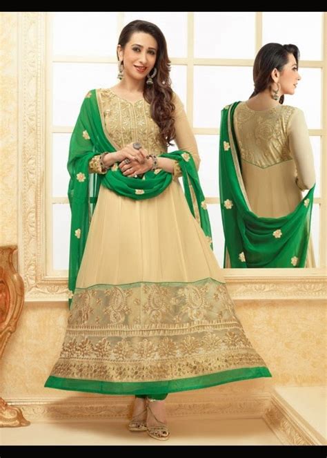 Buy Karishma Kapoor Floor Length Anarkali Suit Buy Karishma Kapoor Churidaar Georgette Floor