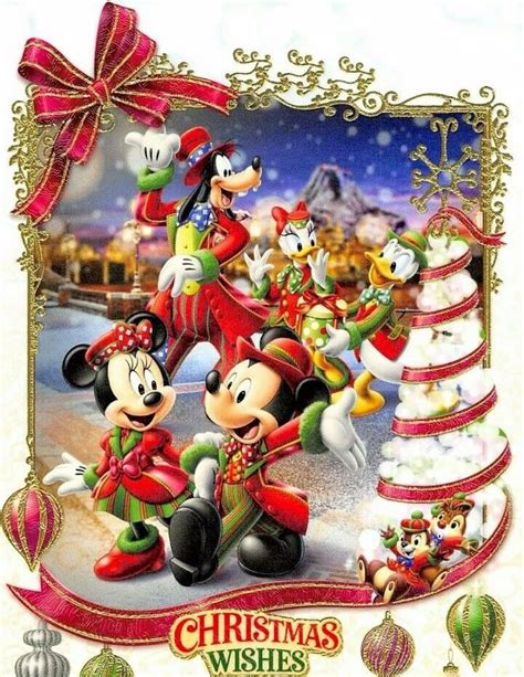 Disney Merry Christmas Mickey Mouse Christmas Mickey Mouse And
