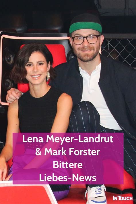 That made the picture public. Lena Meyer-Landrut & Mark Forster: Beziehung bestätigt! Es ...
