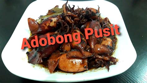 Adobong Pusit How To Cook Adobong Pusit Quick And Easy Squid