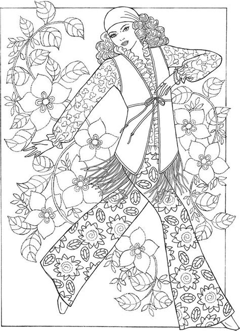 Pin On Fashion Coloring Pages For Adults