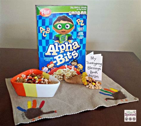 Alpha Bits Cereal Review And Thanksgiving Activity And Snack Mom Spotted