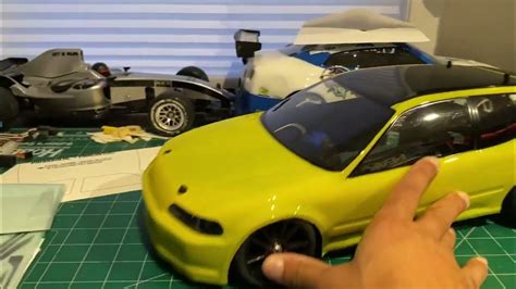 How To Paint Rc Body Youtube