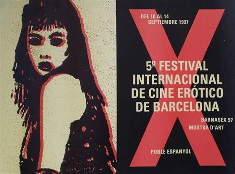 Barcelona Erotic Film Festival Ficeb Original Vintage Etsy Sweden