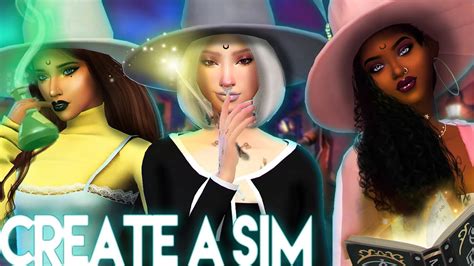 Sims 4 Realm Of Magic Witches Cas Cc Links Youtube