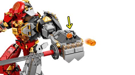 Lego Ninjago Fire Stone Mech Toy At Mighty Ape Australia