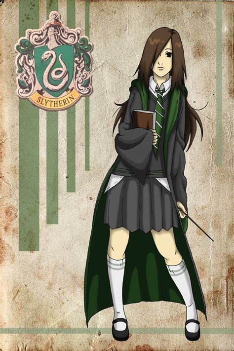 Slytherin Card Bettany Paula Slytherin Harry Potter Cards Harry