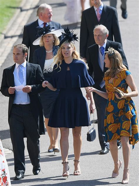 prince harry s ex girlfriends chelsy davy and cressida bonas attend royal wedding now to love