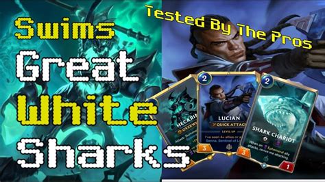 Legends of runterra cards, lor cards and more! Swim's Great White Sharks | Legends of Runeterra Deck ...