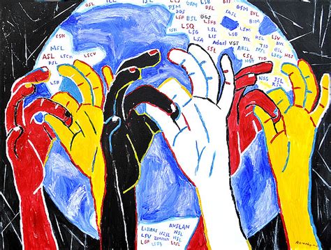 Nancy Rourke Paintings — Deaf Culture Global Deaf Connect