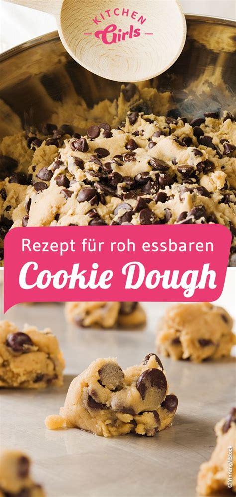 Sammlung von brigitte • zuletzt aktualisiert: Rezept für roh essbaren Cookie Dough Keksteig | Keksteig ...