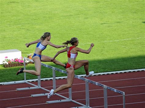 Free Images Person Sport Jumping Women Sports Sprint Hurdle