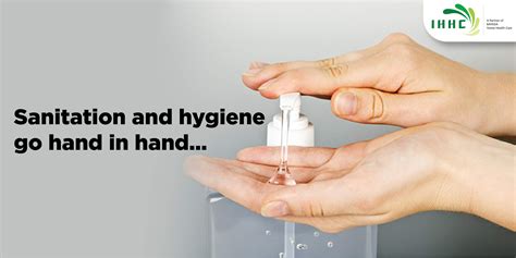 Sanitation And Hygiene Go Hand In Hand