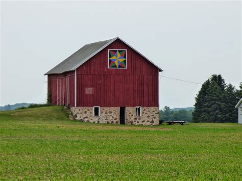 Quilted by margaret solomon gunn. Barn Quilts: More Barn Quilts of Shawao, Wisconsin