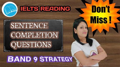 Ielts Reading Techniques For Sentence Completion Ielts Reading Tips